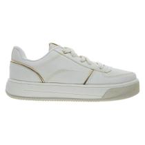 Tênis Casual Feminio Vanscy V2555 Marfim