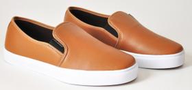 Tênis Casual Iate Slip on Sem Cadarço Calce Facil Nkie Mácio Adadis Confort F