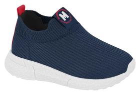 Tenis Casual Infantil Bebe Menino Molekinho Calce Facil 2609219 Tenis Casual Infantil Bebe Menino Molekinho Calce Facil 2609219