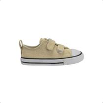 Tênis Casual Infantil Chuck Taylor All Star 2v Converse Dourado