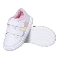 Tênis Casual Infantil Feminino Colorido Modinha Menina