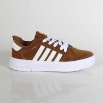 Tênis Casual Infantil Masculino Batatinha 2007 Caramelo