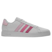Tênis Casual Infantil Menina Adidas Grand Court 2.0 K Branco