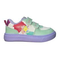 Tênis Casual Infantil Menina Danguinho Disney Princesa Ariel DPR03DY Branco Tênis Casual Infantil Menina Danguinho Disney Princesa Ariel DPR03DY Branco