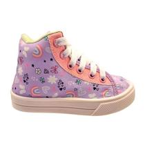 Tênis Casual Infantil Meninas Botinha Encanto Blitzz