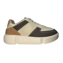 Tênis Casual Infantil Menino Molekinho 2838.125 Bege