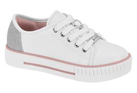 Tênis casual Infantil Molekinha Napa Glitter Mini Shine