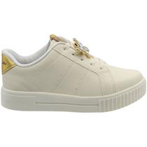 Tênis Casual Infantil Pink Cats Crystal Butterfly Menina