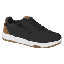 Tênis Casual Infantil Zíper Cadarço Elástico Molekinho 2852.102.13958