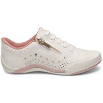 Tenis Casual Kolosh Calce Fácil Palmilha Gel Zíper Brilho