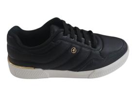 Tênis Casual Kolosh Feminino Almeria Preto 3013 Tênis Casual Kolosh Feminino Almeria Preto 3013