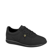 Tênis Casual Leve Macio Ortopédico Calce Fácil Modare 7358 - Preto - 34