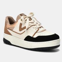 Tênis Casual Marrom-off White-preto-rouge