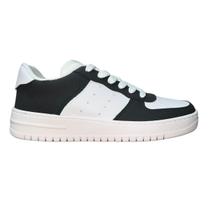 Tênis Casual Masculino Actvitta 4929.101 Branco Preto