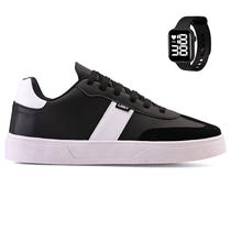 Tenis Casual Masculino Adulto Classico Basico Light Original + Relogio Digital Tenis Casual Masculino Adulto Classico Basico Light Original + Relogio Digital