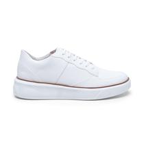 Tênis Casual Masculino Branco Confortável Moderno Atemporal