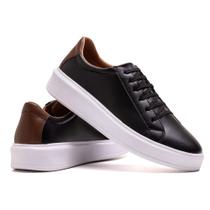 Tênis Casual Masculino Cadarço Sola Antiderrapante Tênis Conforto Dia a Dia Tênis Casual Masculino Cadarço Sola Antiderrapante Tênis Conforto Dia a Dia