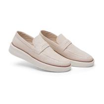 Tênis Casual Masculino Com Designer Arrojado Que Proporcionar Conforto e Durabilidade 40001 Cor Off White Cor:Off White Tênis Casual Masculino Com Designer Arrojado Que Proporcionar Conforto e Durabilidade 40001 Cor Off White Cor:Off White