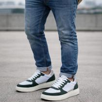 Tênis Casual Masculino Confortável Leve Para Dia a Dia Solado Alto Estiloso
