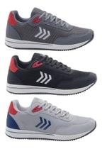 Tênis Casual Masculino Confortável Original 3 Unidades Tênis Casual Masculino Confortável Original 3 Unidades