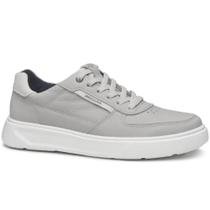 Tênis Casual Masculino Couro Silver Pegada 110924-08