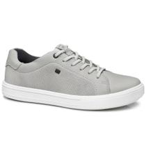 Tênis Casual Masculino Couro Silver Pegada 111501-09