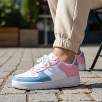 Tênis casual masculino e feminino unissex tênis force