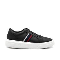 Tenis Casual Masculino Elegante Lyon Confortável Legitimo Confortavel Preto