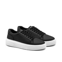 Tênis Casual Masculino Fechamento Elástico Confortável