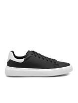 Tenis Casual Masculino Fork Preto Cadarco Confortavel