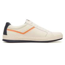 Tênis Casual Masculino Freeway Sound 004 3134 Couro -Off White