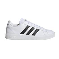 Tênis Casual Masculino Grand Court Base 2.0 Adidas Branco Tênis Casual Masculino Grand Court Base 2.0 Adidas Branco