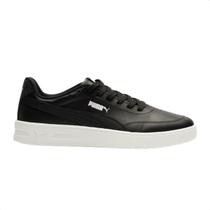 Tênis casual masculino puma court classic clean bdp preto - Tênis casual masculino puma court classic clean bdp preto -