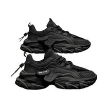 Tênis Casual Masculino Respirável com Sola Grossa - Ideal para Corrida e Uso Diário