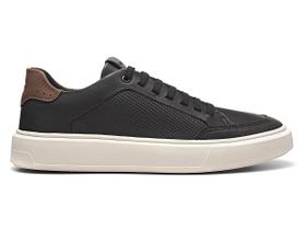 Tênis Casual Masculino Sapatênis Preto Strike Rock Sola Alta