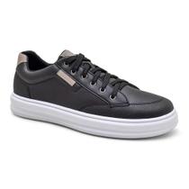 Tenis Casual Masculino Social Branco Confortável
