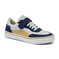 Tênis Casual Menino Klin Freestyle Kids Bege Claro 256125