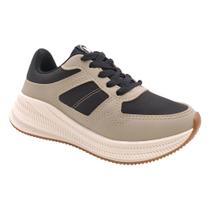 Tênis Casual Menino Molekinho Rusti Neo Bege/Preto 2841.233 Tamanho:28Cor:Bege Tênis Casual Menino Molekinho Rusti Neo Bege/Preto 2841.233 Tamanho:28Cor:Bege
