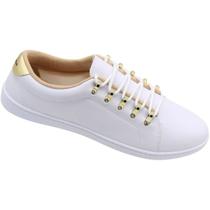 Tênis Casual Moleca Golden Vibe Feminino