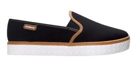 Tênis Casual Moleca Lona Preto 5712.204