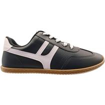 Tênis Casual Moleca Recorte Lateral Napa Sardenha Feminino