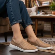 Tênis Casual Moleca Slip On 5759.309 Nude Tênis Casual Moleca Slip On 5759.309 Nude