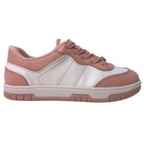 Tênis Casual Molekinha Infantil Feminino 256210420384 - Rosa/Branco