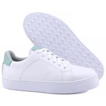 Tênis Casual Mr. Gutt De Couro Liso Branco