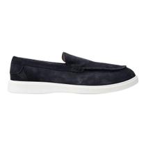 Tênis Casual Oficina Loafer St Barths Camurça Azul Marinho Tênis Casual Oficina Loafer St Barths Camurça Azul Marinho