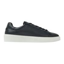 Tênis Casual Oficina Refine Couro Preto Masculino Tênis Casual Oficina Refine Couro Preto Masculino