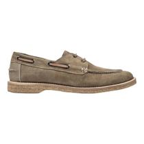 Tênis Casual Oficina Sider Boat material sintético Oliva Masculino Tênis Casual Oficina Sider Boat material sintético Oliva Masculino