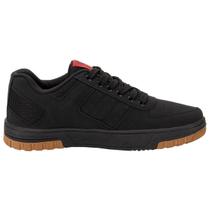 Tênis Casual Ollie Street Skate Confort Masculino Preto