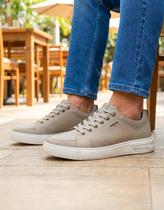 Tênis Casual Pegada Masculino Couro Tamanhos Especiais 45 ao 48 Tênis Casual Pegada Masculino Couro Tamanhos Especiais 45 ao 48