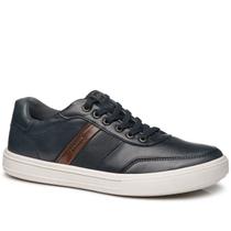 Tênis Casual Pegada Masculino em Couro Blue 111502-04